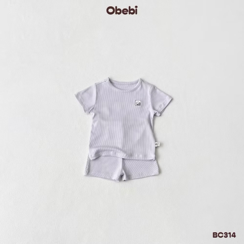 OBEBI - Bộ cộc vải gân sợi tre OBEBI (66-120)