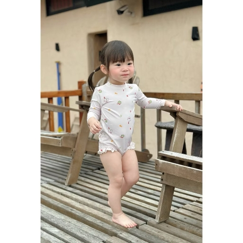 OBEBI - Đồ bơi bé gái chống nắng OBEBI(73-120)