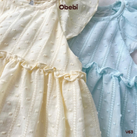 OBEBI - Váy ba lỗ tay bồng OBEBi - (73-120)