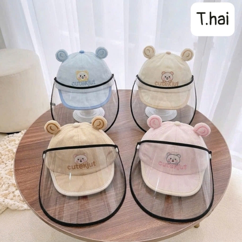 KK - MŨ GẤU CÓ KÍNH CHẮN GIỌT BẮN