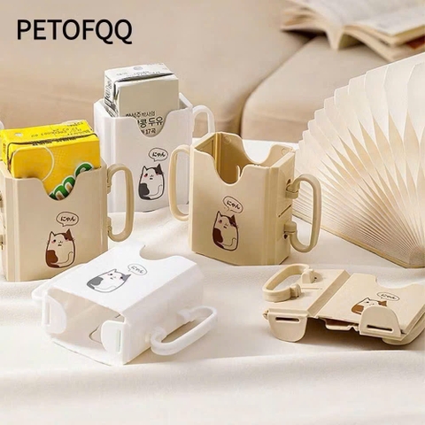 UTOOKII - CỐC ĐỰNG HỘP SỮA CHỐNG ĐỔ