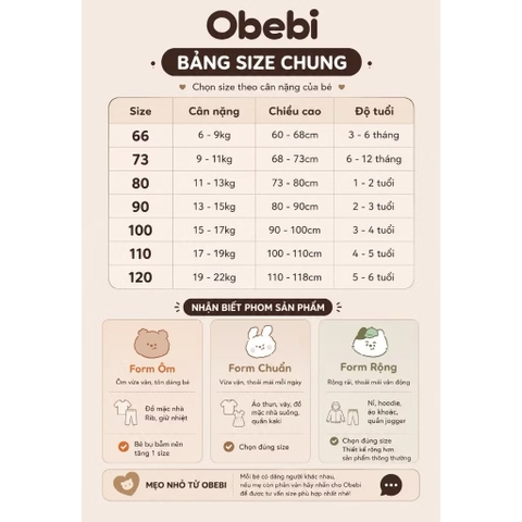 OBEBI - Áo khoác gió thêu thỏ OBEBI(73-120)