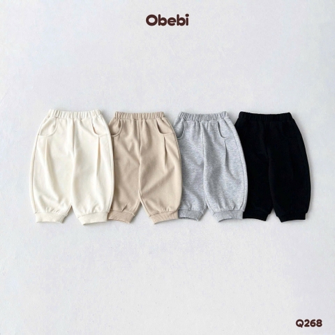 OBEBI - Quần nỉ vải mềm OBEBI (73-120)