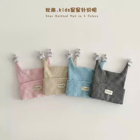 BK - Mũ len sao MU112(3-6Y)