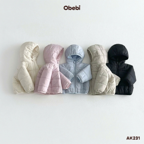OBEBI - Áo khoác phao trần bông OBEBI (73-120)