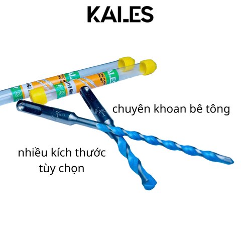 Mũi Khoan Bê Tông Kích Thước Tùy Chọn 6.0-16mm | KALES