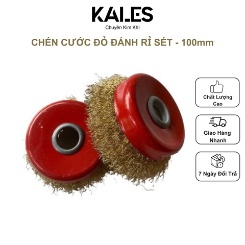 Chén Cước Đỏ Đánh Rỉ Sét 125*16 | KALES