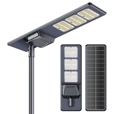 Đèn Đường Năng Lượng Mặt Trời Liền Thể ZALAA ZL-FY-CL Chiếu Sáng Đô Thị 220lm/W