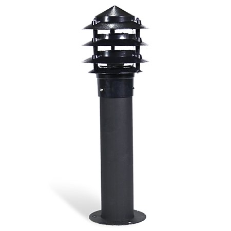 Trụ Đèn Nấm Sân Vườn kiểu dáng Cây Bách Tán Cao 60cm