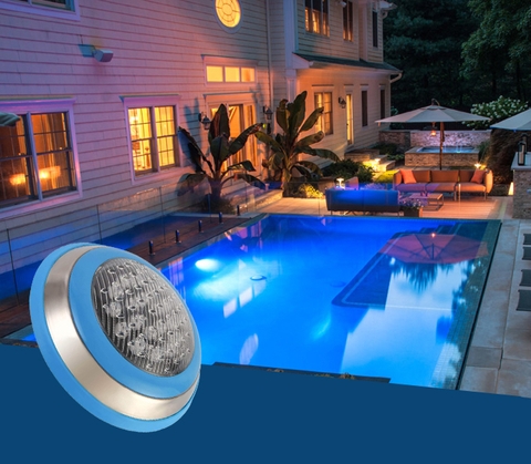 Đèn LED Ốp Hồ Bơi 18W ZALAA - Chiếu sáng cảnh quan hồ nước, bể bơi