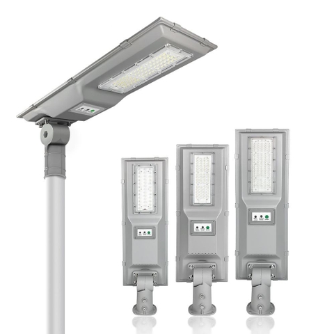 Đèn Đường Năng Lượng Mặt Trời Liền Thể ZALAA ZL-MTX-B Cao Cấp Tích Hợp Cảm Biến Thông Minh