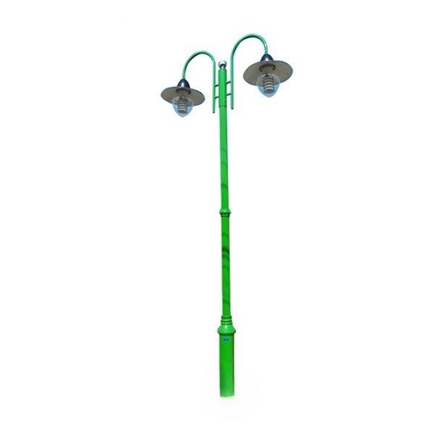 Cột Đèn Sân Vườn 2 Tay Đèn Mai Chiếu Thủy Cổ Điển cho Trụ cao từ 2m-5m ZALAA