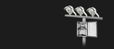 Đèn Sân Thể Thao Hình Tròn Luna ZSG-LUNA 300W đến 800W | Zalaa/Soga Smart Lighting