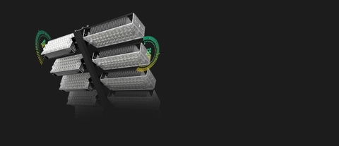 Đèn Sân Thể Thao Ghép Hình Cánh Chim HAWK ZSG-HK 480W đến 1440W | Zalaa/Soga Smart Lighting