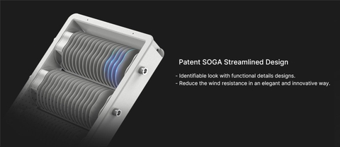 Đèn Chiếu Sáng Sân Thể Thao Thông Minh Jaguar ZSG-Jr 150W đến 1500W Zalaa/Soga Smart Lighting