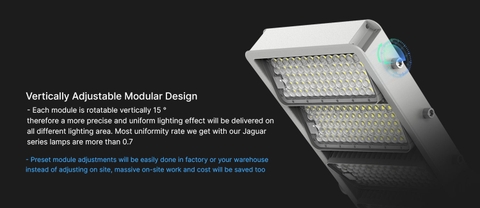 Đèn Chiếu Sáng Sân Thể Thao Thông Minh Jaguar ZSG-Jr 150W đến 1500W Zalaa/Soga Smart Lighting