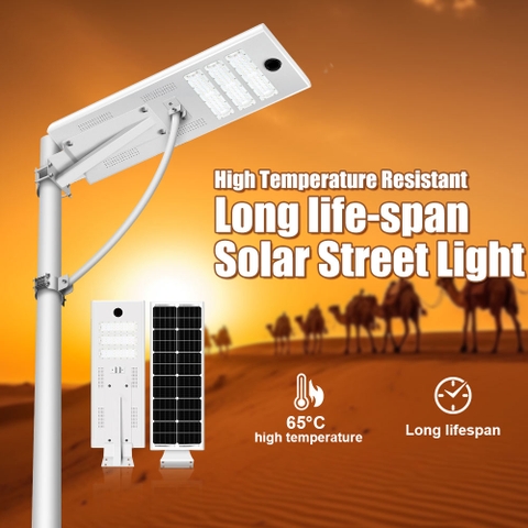 Đèn Đường Năng Lượng Mặt Trời Tích Hợp ZALAA 60W ZL-SE03-H Chống Chịu Nhiệt Độ Cao