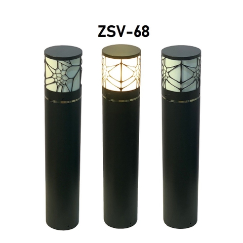 ✅ Trụ Đèn LED | Nấm Sân Vườn ZSV Kiểu dàng tròn cao từ 30cm đến 1m