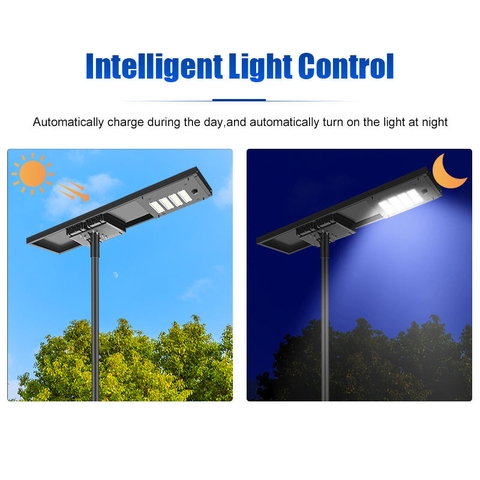 Đèn Đường Năng Lượng Mặt Trời Tích Hợp ZALAA ZL-HDC9 (80W-240W) | Chiếu Sáng Thông Minh