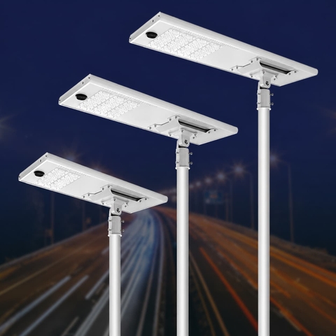 Đèn Đường Năng Lượng Mặt Trời All-In-One ZALAA ZL-QBD-SE-YH Chiếu Sáng Thông Minh
