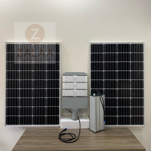 Bộ Đèn Đường Năng Lượng Mặt Trời dự án Công suất 60w, 80w, 100w, 120w