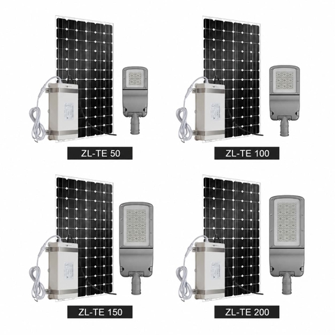 Đèn Đường Năng Lượng Mặt Trời Công Suất Cao ZL-TE-SOLAR | ZALAA Jsc