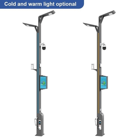 Cột Đèn Đường Thông Minh ZALAA ZL-SMARTPOLE18 Tích Hợp Đa Năng | Giải Pháp Chiếu Sáng Đô Thị