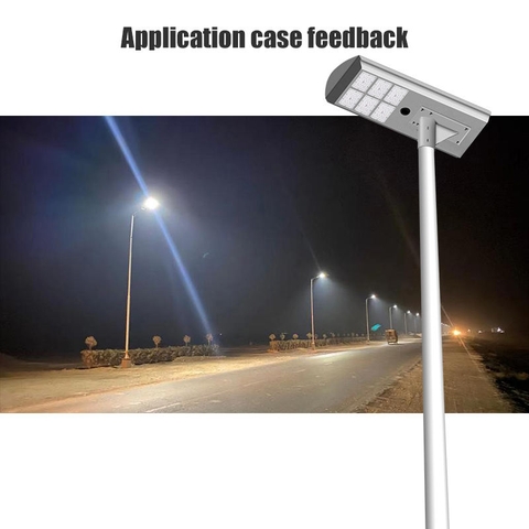 Đèn Đường Năng Lượng Mặt Trời Liền Thể ZALAA ZL-BJ06 Cao Cấp 40W 50W 60W