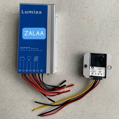 Bộ điển sạc xả năng lượng mặt trời MPPT 12v 24v output 12V - 36v ZSmart