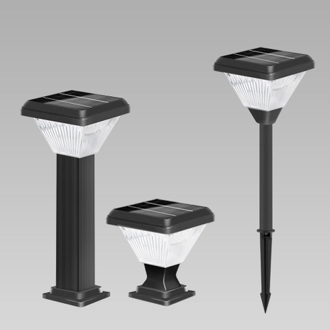 Đèn Cột Sân Vườn Năng Lượng Mặt Trời ZALAA ZL-FXX Thông Minh Chống Nước IP65