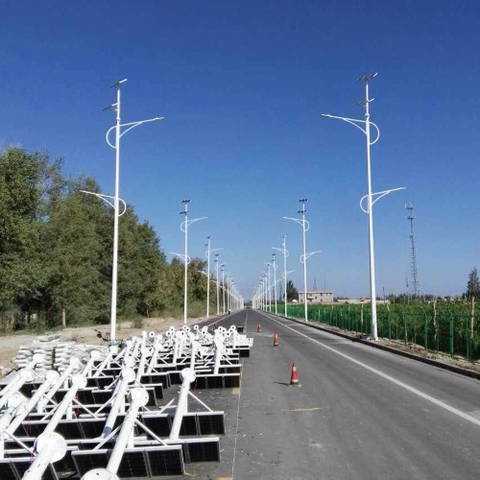 Cột Đèn Đường ZALAA Jsc Thép Q235 Tùy Chỉnh 4-20m (ZL-DG-AC) | Giải pháp chiếu sáng thông minh