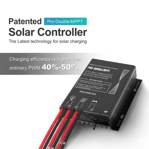 Đèn Đường Năng Lượng Mặt Trời ZALAA ZL-YS (200W - 400W) Tích Hợp MPPT Kép, Chống Nước IP65