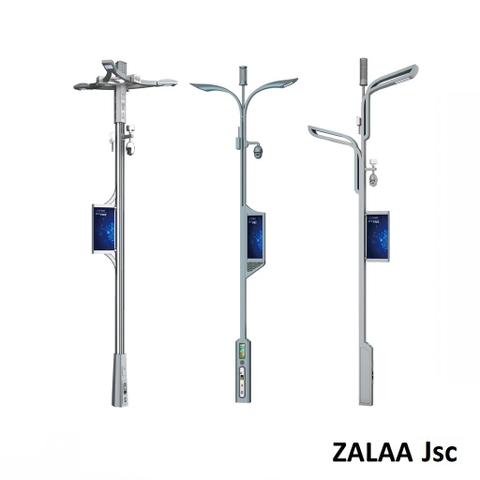 Cột Đèn Thông Minh Zalaa Dành Cho Dự Án Hướng Smart City | ZSP OEM 09
