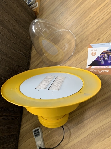 Đèn đường dự án mã sản phẩm ZODER039-120 Mai chiếu thủy cơ lớn D750mm, công suất 120w