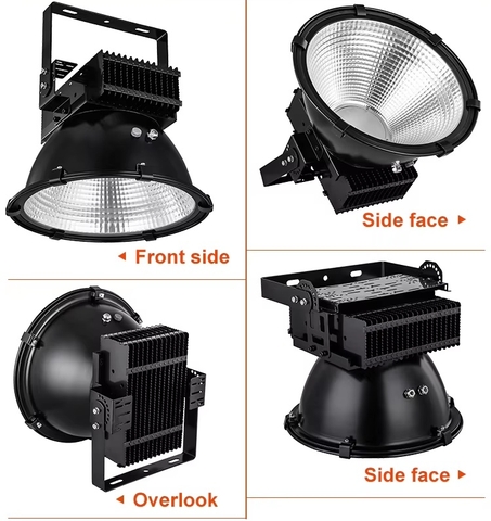 Đèn LED Highbay Công Suất Cao Sân Thể Thao Nhà Xưởng 600W ZL-HBP600 ZALAA