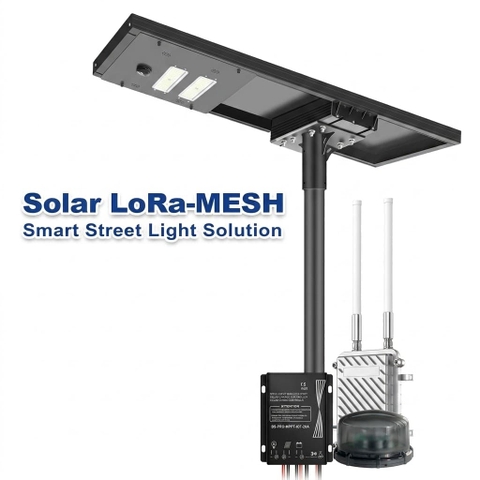 Đèn Đường Năng Lượng Mặt Trời Thông Minh ZL-LORA-MESH-SOLUTION-SOLAR ZALAA Jsc
