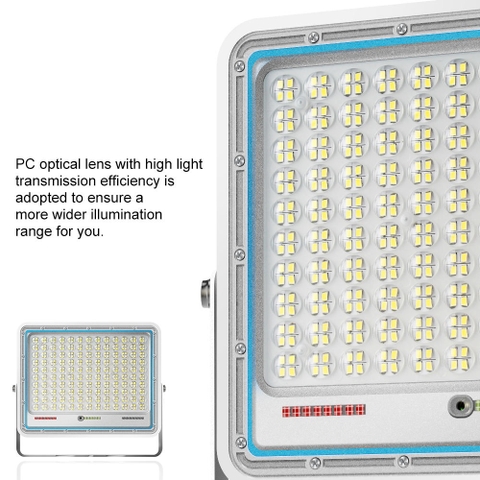Đèn Pha Năng Lượng Mặt Trời Thông Minh ZALAA ZL-PG (150W - 1000W) - Chống Nước IP65 Cao Cấp