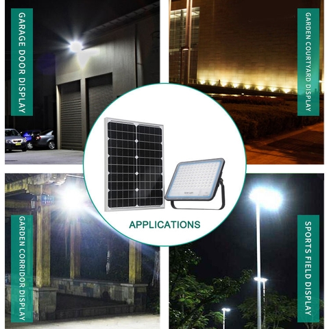 Đèn Pha Năng Lượng Mặt Trời Thông Minh ZALAA Jsc (Tích Hợp MPPT Kép & Cảnh Báo An Ninh)