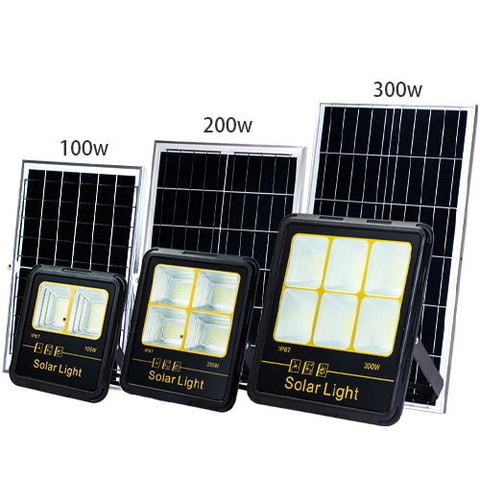 Đèn Pha Năng Lượng Mặt Trời ZALAA Sân Vận Động Chống Nước IP67 (100W-300W)