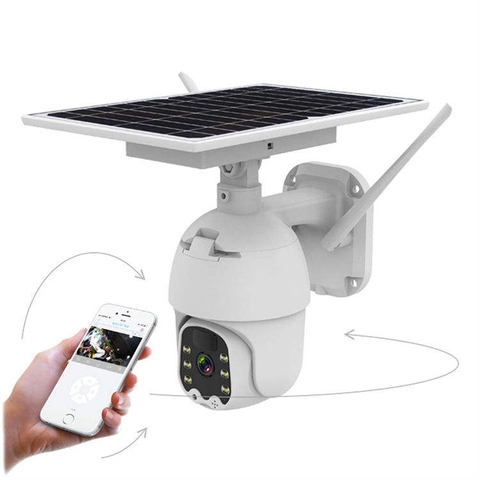 Camera Giám Sát Năng Lượng Mặt Trời 4G ZALAA ZL-Q54G Chống Nước IP65