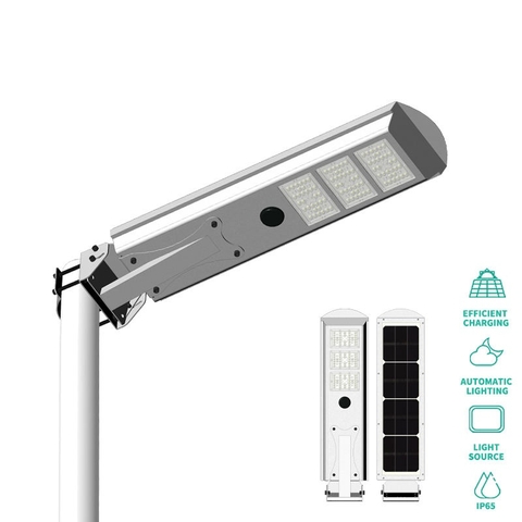 Đèn Đường Năng Lượng Mặt Trời Tích Hợp Camera ZALAA ZL-BJ04-CCTV (80W, IP65)