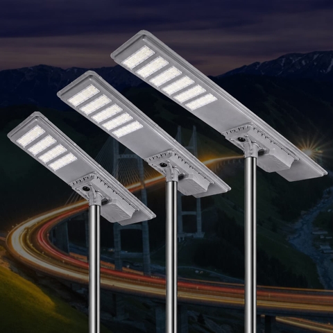 Đèn Đường Năng Lượng Mặt Trời All In One ZALAA ZL-YL4 Cao Cấp IP65 Chiếu Sáng Dự Án