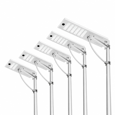 Đèn Đường Năng Lượng Mặt Trời Liền Thể Vỏ Nhôm Chịu Nhiệt Cao ZL-QBD-SE04-WZH ZALAA