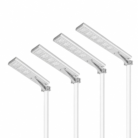 Đèn Đường Năng Lượng Mặt Trời Cao Cấp ZALAA ZL-QBD-Smart06-WZH Pin Chịu Nhiệt LiFePO4