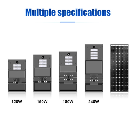 Đèn Đường Năng Lượng Mặt Trời ZALAA ZL-HDC4 (120W-240W) | Giải Pháp Chiếu Sáng Thông Minh Cao Cấp