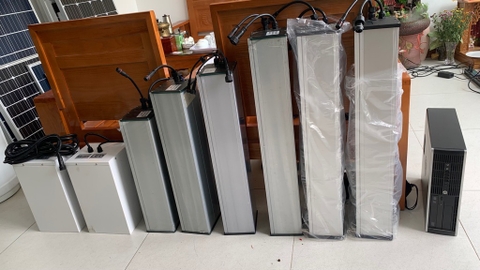 Hộp Đựng Pin Lithium Cho Đèn LED Năng Lượng Mặt Trời/Gió - Báo giá theo Dự Án/Công Trình