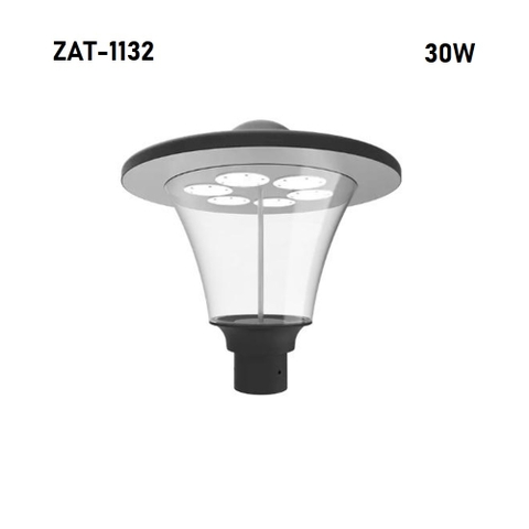 Đầu Cột Đèn Chiếu Sáng Công Viên, Khu Đô Thị Mới ZAT-1132 30-60W H3-6M ZALAA