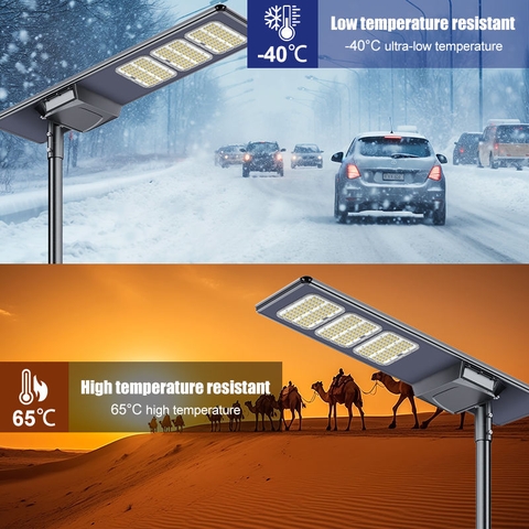 Đèn Đường Năng Lượng Mặt Trời Liền Thể ZALAA ZL-FY-CL Chiếu Sáng Đô Thị 220lm/W