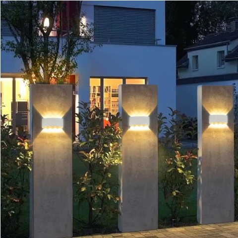 Đèn LED Hắt Tường, Gắn Cửa, Gắn Tường Chiếu Sáng Cảnh Quan Ngoại Thất ZALAA - Chất Lượng Cao