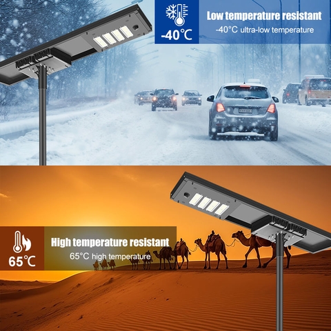 Đèn Đường Năng Lượng Mặt Trời Tích Hợp ZALAA ZL-HDC9 (80W-240W) | Chiếu Sáng Thông Minh